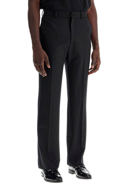 tailored slim fit trousers MPF24 TR 102 03 BLACK