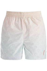 bermuda shorts with laser details in MPF24 TR 218 01 LASER CUT GRADIENT