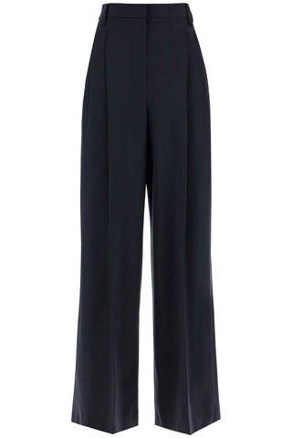 wide tropical luxury trousers MPW07P8669 BLU