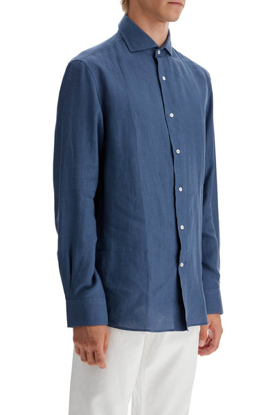 easy fit hemp shirt for a comfortable MQ6590627P OCEANO