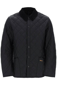 heritage liddesdale quilted jacket MQU0240 BLACK