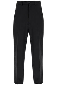 combed wool chino 22 trousers MR194CBWW BLACK WORSTED WOOL