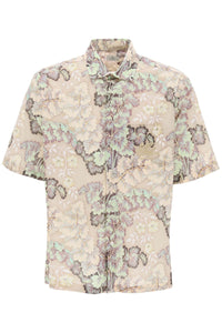 short-sleeved floral shirt MRIC0016 99SA536 STAMPA FDO BEIGE