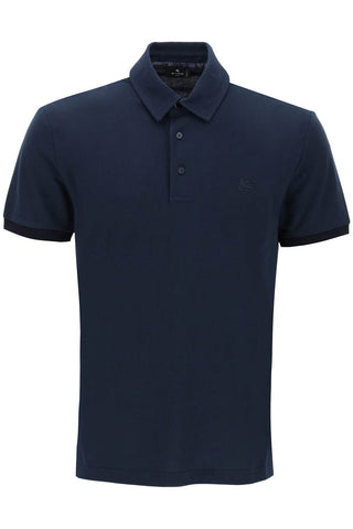 regular fit polo shirt MRMD0006 AC174 BLU SCURISSIMO 1