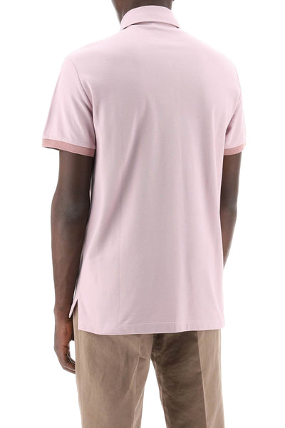 regular fit polo shirt MRMD0006 AC174 GLICINE ROSA