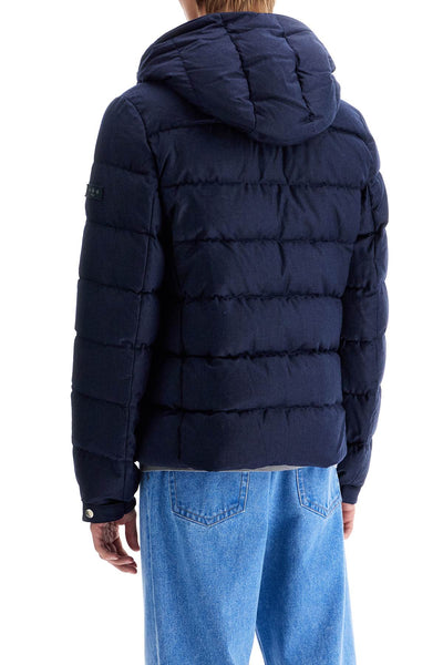 short wool down jacket MTAT24A4289 D NAVY