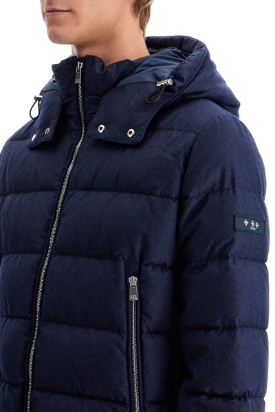 short wool down jacket MTAT24A4289 D NAVY