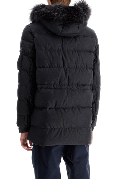 down jacket with wool and silk lining MTAT24A4584 D C.GRAY