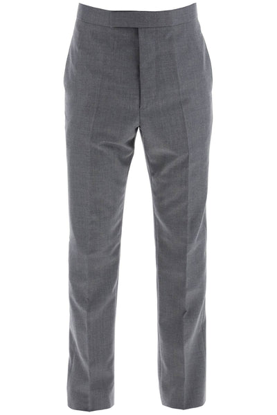 classic twill trousers for men MTC001A 00626 MED GREY