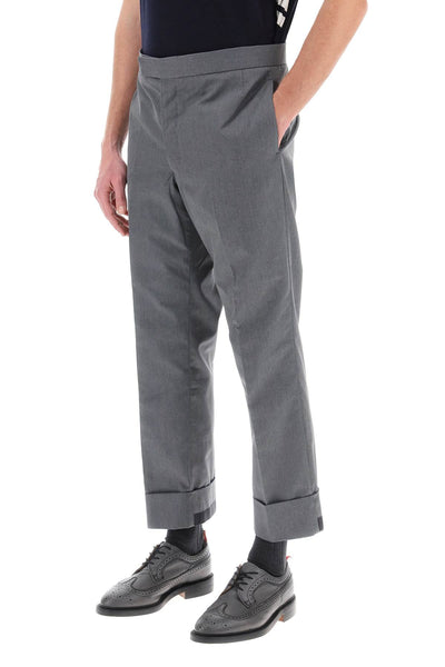 cropped tailoring pants MTC214A04502 MED GREY