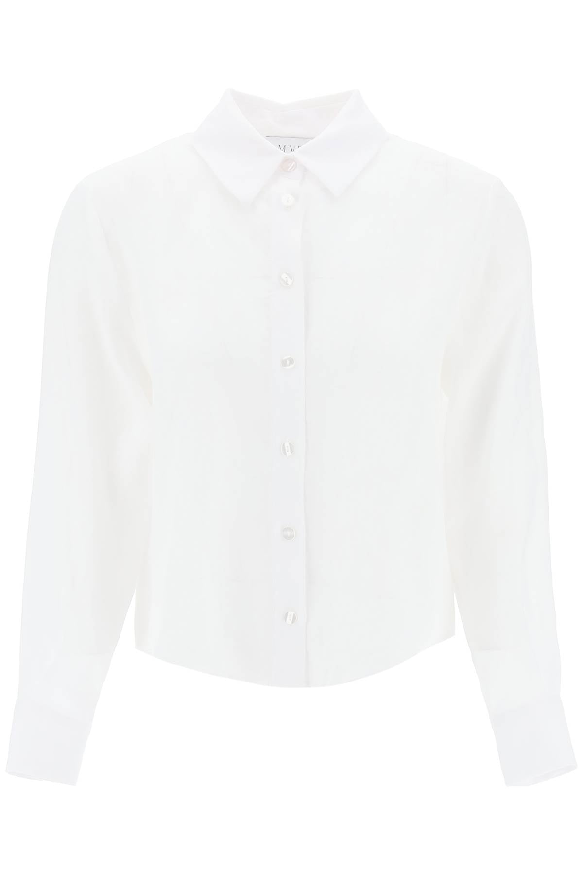 Mvp wardrobe st raphael linen shirt for men MVPE4CA199 WHITE