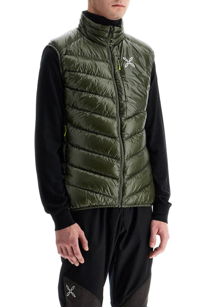 MONTURA helios sleeveless down MVVD28X VERDE SALVIA/VERDE LIME | Italystation.com - Shop Now at italystation.com