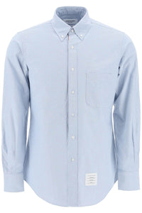 oxford cotton button-down shirt MWL010E F0313 LIGHT BLUE
