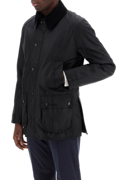 ashby waxed jacket MWX0339 BLACK/CLASSIC