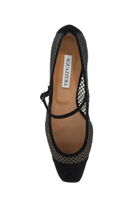 AQUAZZURA crystal mayor dã©collet MYCMIDP0 SRE BLACK | Italystation.com - Shop Now at italystation.com