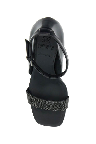 sandals with precious strap detail MZOLC2792P NERO