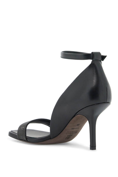 sandals with precious strap detail MZOLC2792P NERO