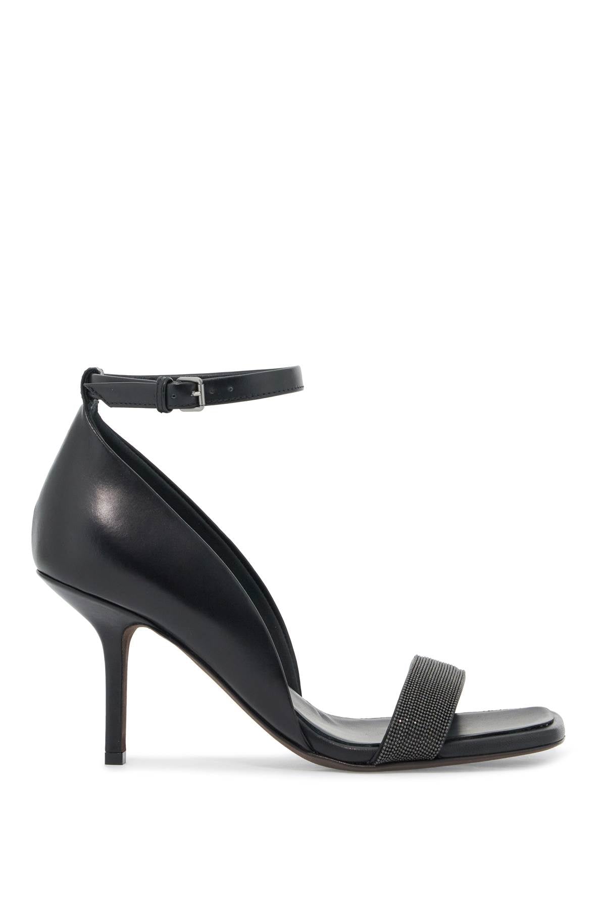 sandals with precious strap detail MZOLC2792P NERO