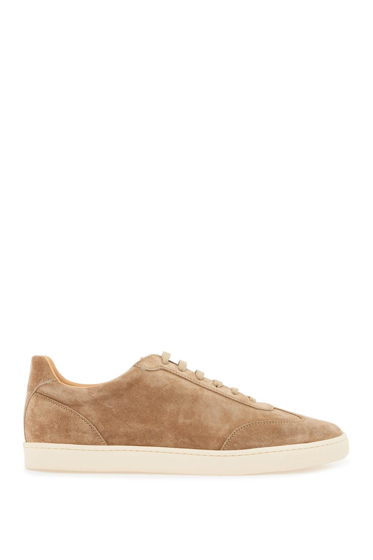 suede sneakers in six MZUSILN311 NOISETTE