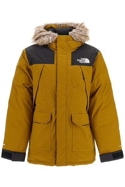 padded mcmurdo NF0A5GJF MOSS GREEN/TNF BLACK