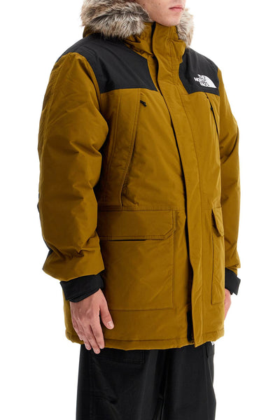 padded mcmurdo NF0A5GJF MOSS GREEN/TNF BLACK