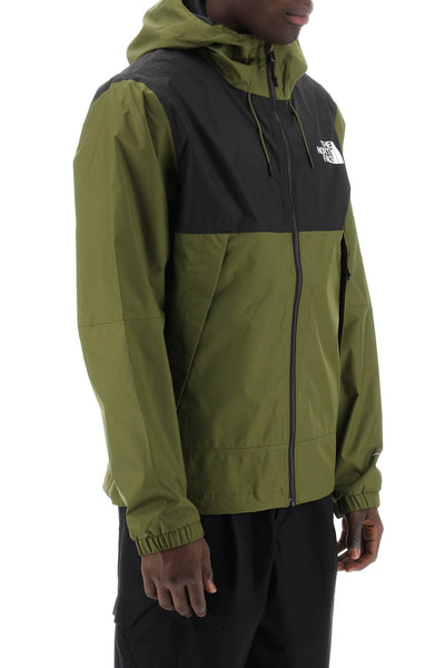 new mountain q windbreaker jacket NF0A5IG2 FOREST OLIVE