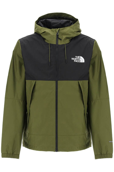 new mountain q windbreaker jacket NF0A5IG2 FOREST OLIVE