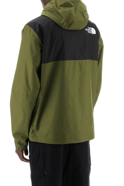 new mountain q windbreaker jacket NF0A5IG2 FOREST OLIVE