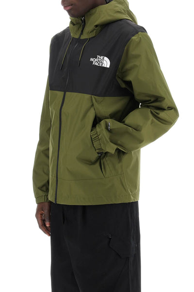 new mountain q windbreaker jacket NF0A5IG2 FOREST OLIVE