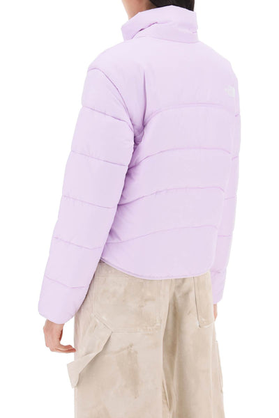 'elements' short puffer jacket NF0A7URF ICY LILAC