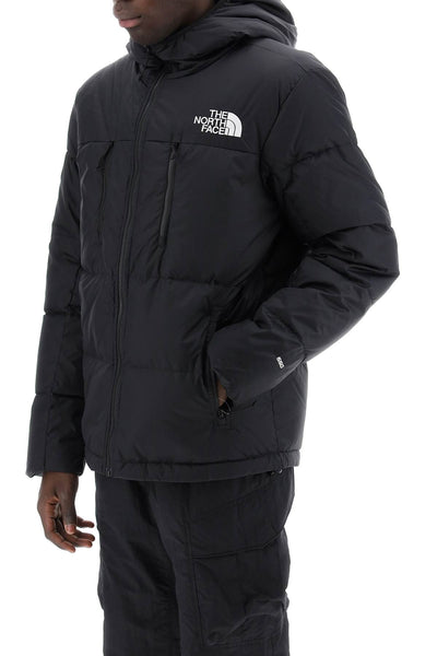 himalayan short hooded down jacket NF0A7X16 TNF BLACK
