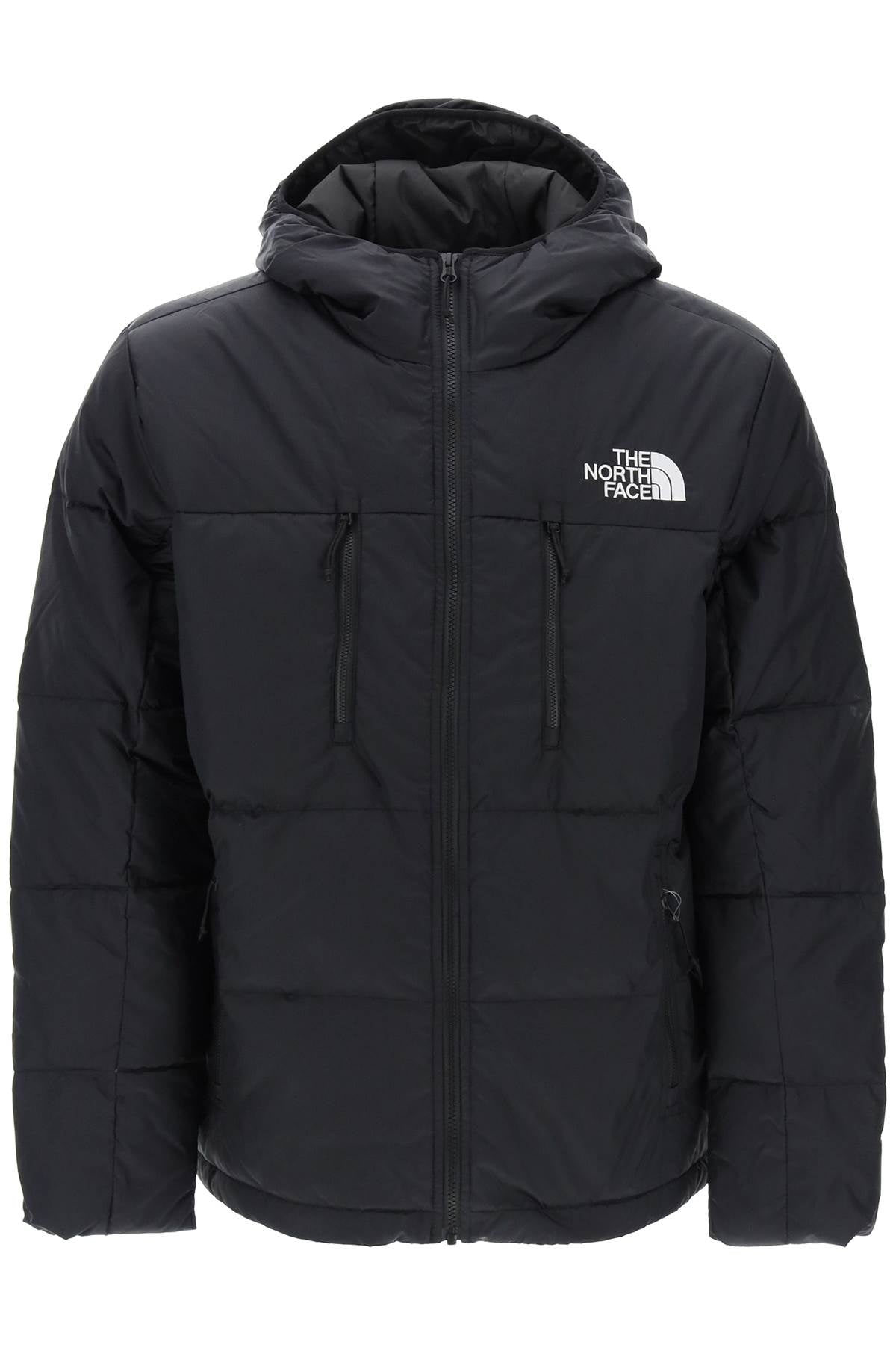 himalayan short hooded down jacket NF0A7X16 TNF BLACK