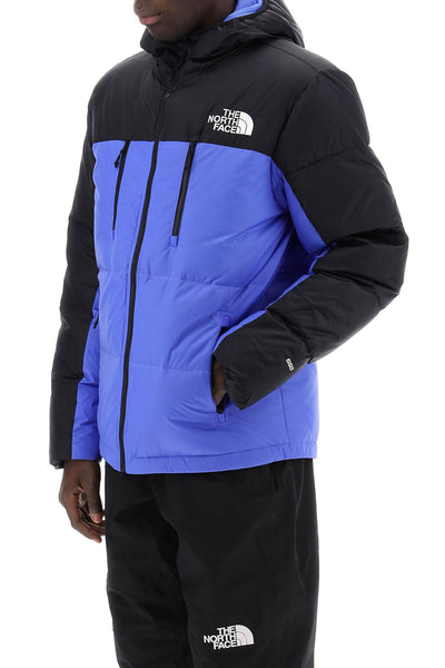 himalayan short hooded down jacket NF0A7X16 SOLAR BLUE