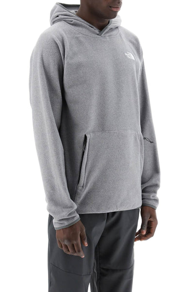 100 glacier fleece sweatshirt NF0A855Z TNF MEDIUM GREY HEATHER