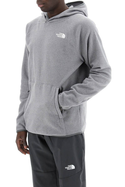 100 glacier fleece sweatshirt NF0A855Z TNF MEDIUM GREY HEATHER