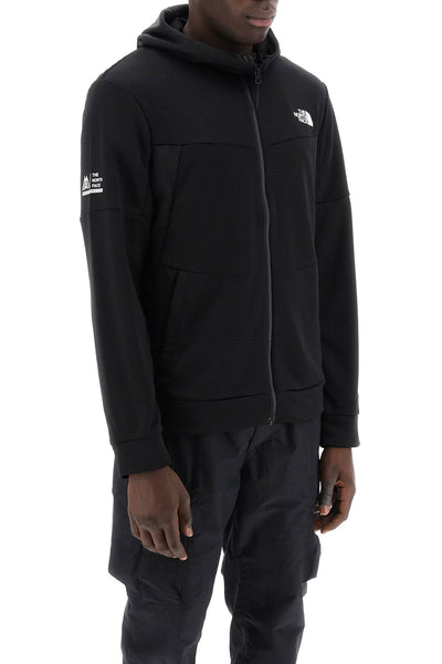 hooded fleece sweatshirt with NF0A87J5 TNF BLACK