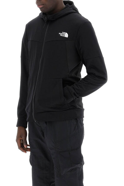 hooded fleece sweatshirt with NF0A87J5 TNF BLACK