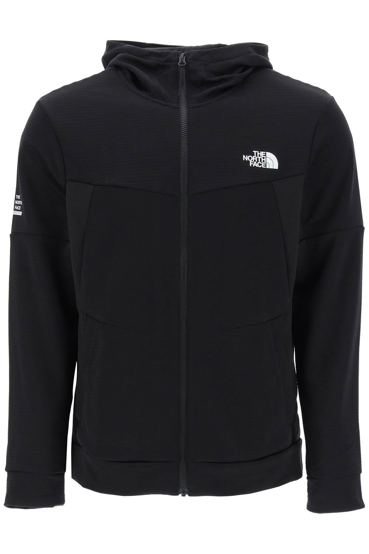 hooded fleece sweatshirt with NF0A87J5 TNF BLACK