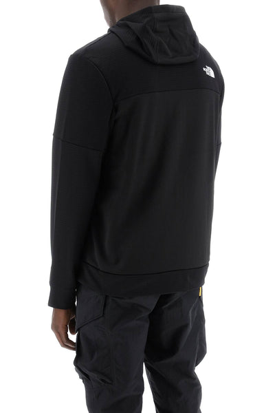 hooded fleece sweatshirt with NF0A87J5 TNF BLACK