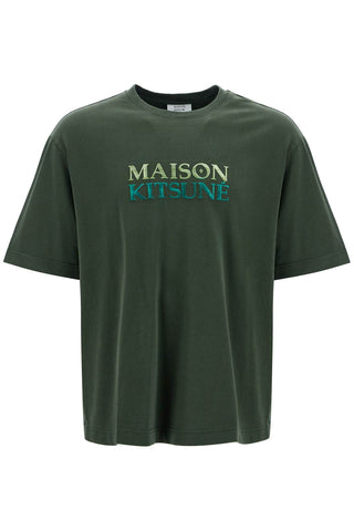 'oversized t-shirt with NM00116KJ0119 RANGER GREEN