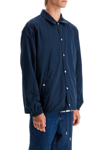 nylon coach jacket for men NM02123WQ4020 NAVY