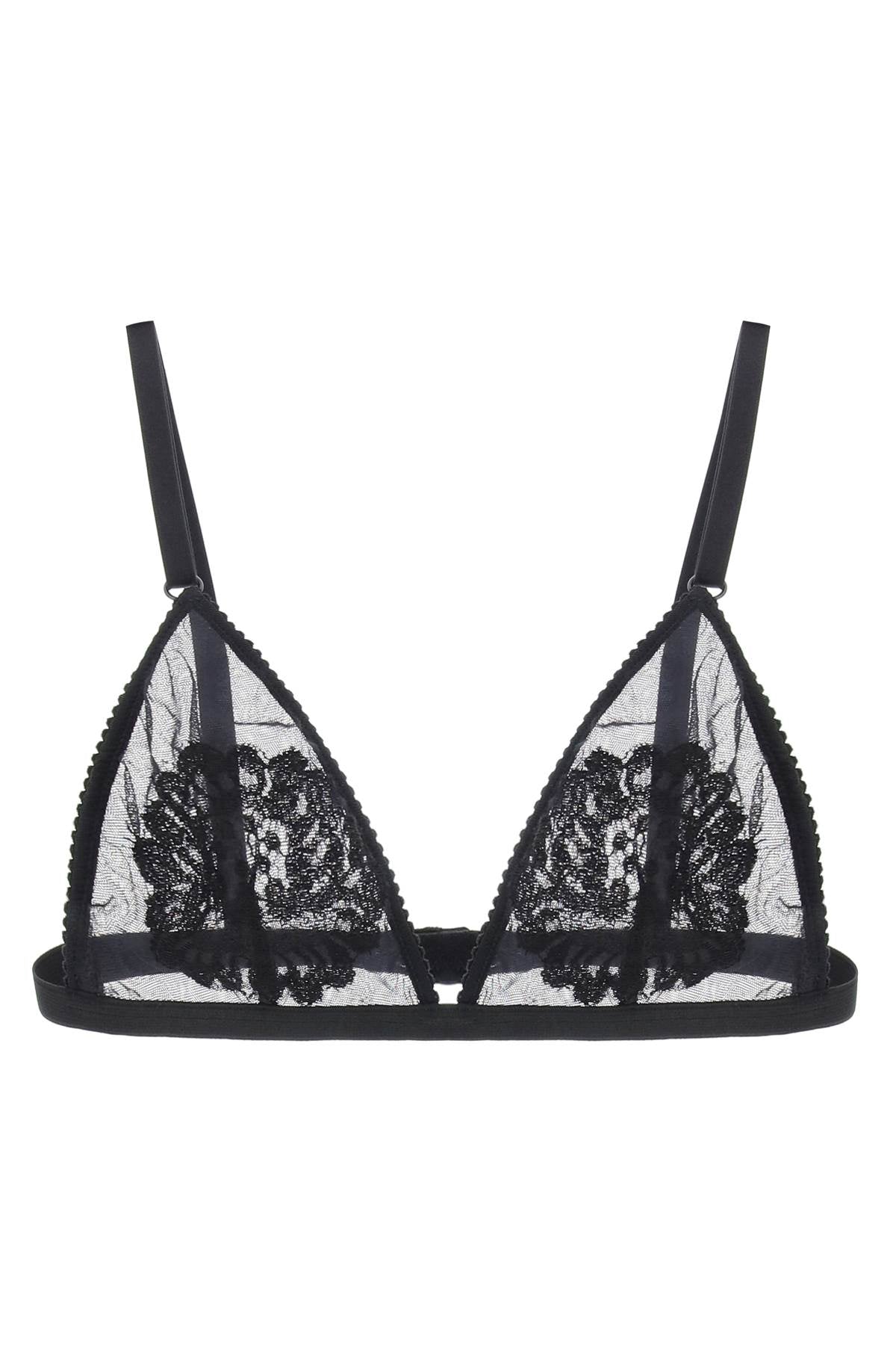 soft cup triangle bra for women O1G24T ONQ79 NERO