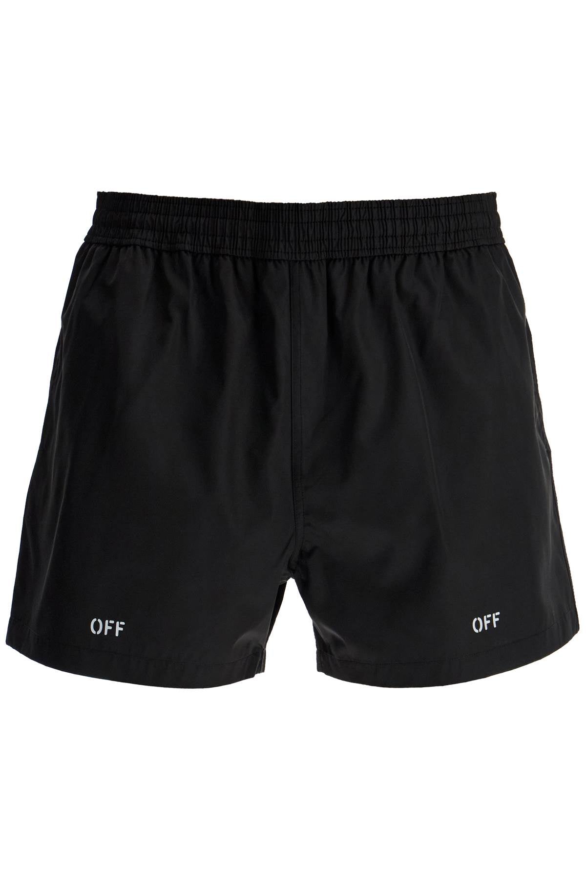 surfer sea bermuda shorts OMFD011C99FAB001 BLACK WHITE