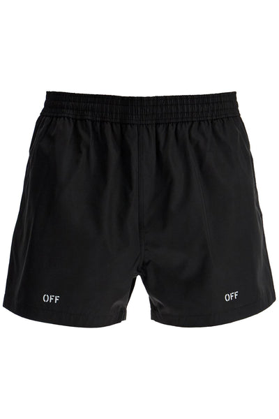 surfer sea bermuda shorts OMFD011C99FAB001 BLACK WHITE