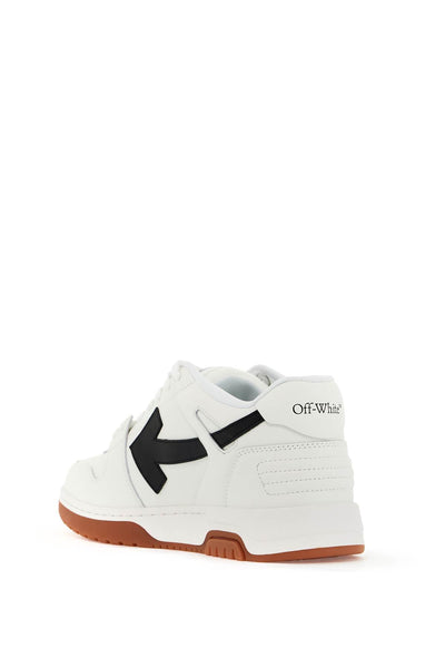 out of office sneakers OMIA189C99LEA011 WHITE BLACK