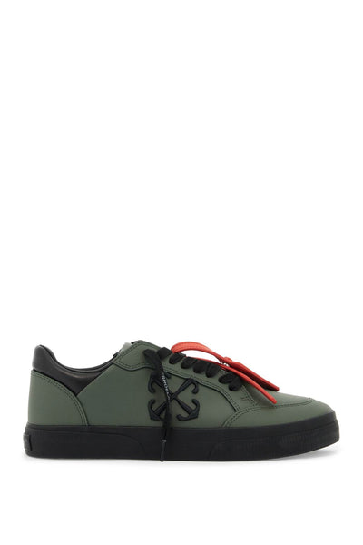 low vulcanized sneakers OMIA293F24FAB002 MILITARY GREEN - BLACK