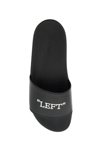 rubber slides for left and right OMIU001C99MAT001 BLACK - WHITE