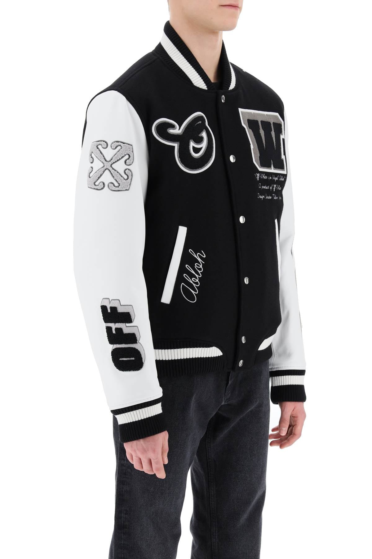 lea varsity bomber jacket – Italy Station