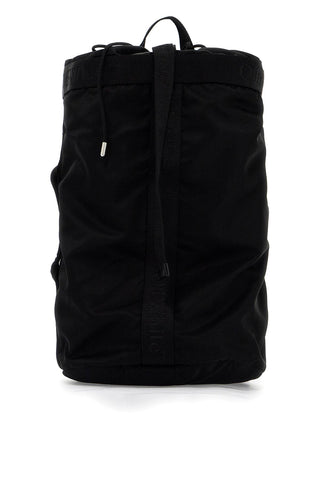 nylon backpack for everyday OMNB10AF24FAB001 BLACK - NO COLOR