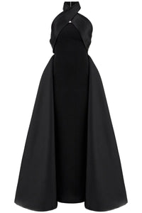 long rumi dress OS38014 BLACK